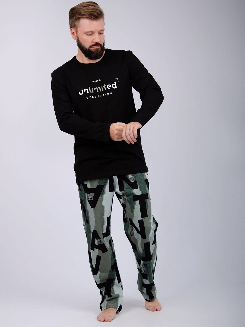 Пижама "Генри 2", длинный рукав