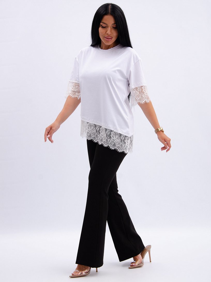Футболка "Жизель" белая